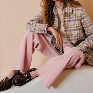 Sezane Plaid Will Jacket